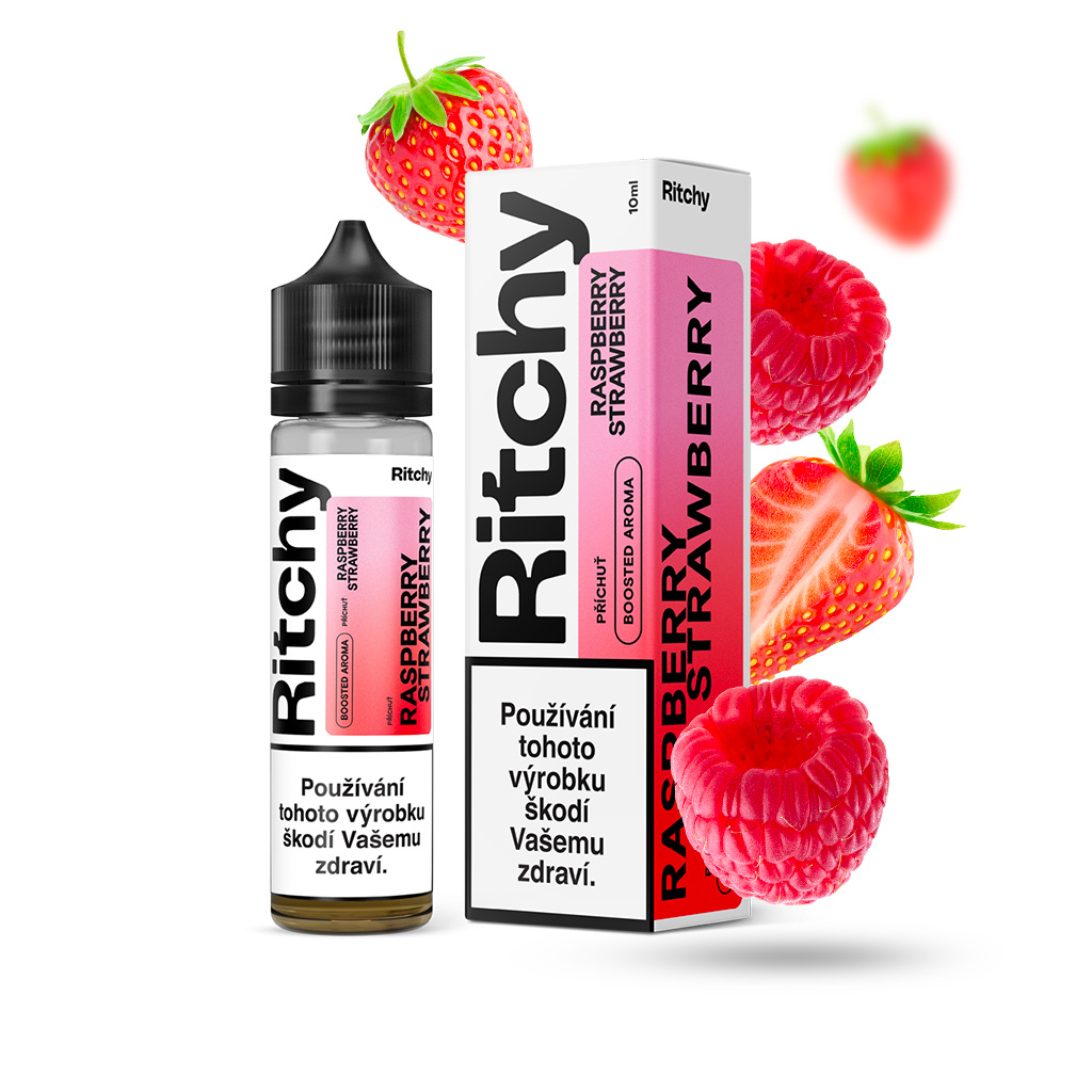 Příchuť Ritchy S&V - Raspberry Strawberry 10ML Příchuť Ritchy S&V - Raspberry Strawberry 10ML