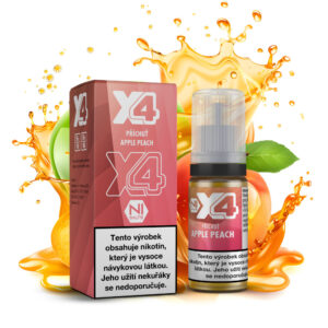 X4 Bar Juice - Apple Peach 10ML - 20MG