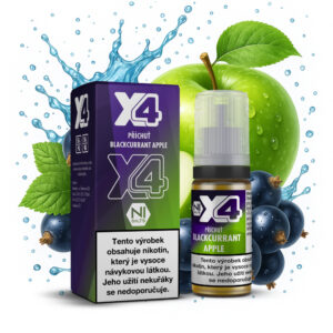 X4 Bar Juice - Blackcurrant Apple 10ML - 10MG