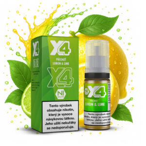 X4 Bar Juice - Lemon & Lime 10ML - 10MG
