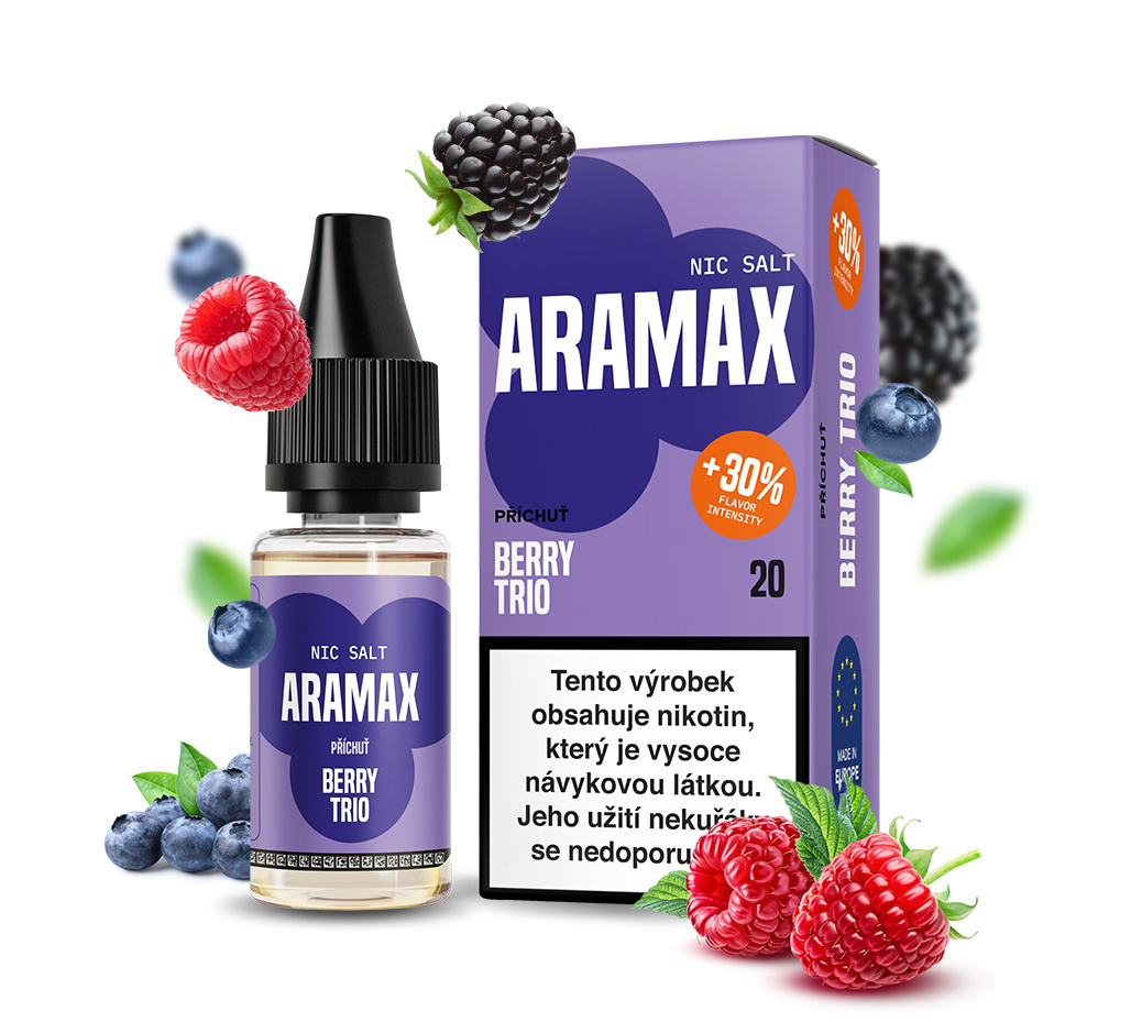 Aramax Salt - Berry Trio 10ML - 20MG Aramax Salt - Berry Trio 10ML - 20MG