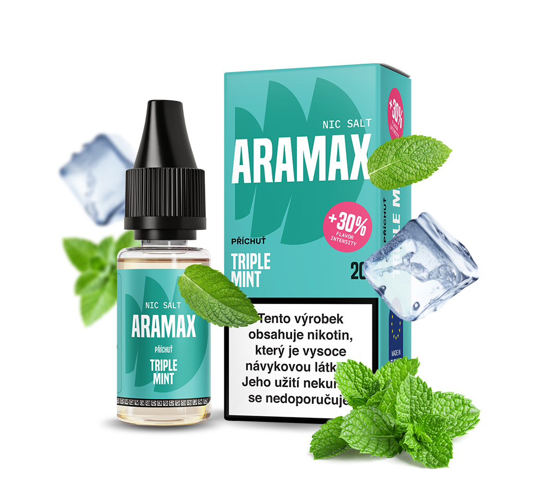 Aramax Salt - Triple Mint 10ML - 10MG Aramax Salt - Triple Mint 10ML - 10MG
