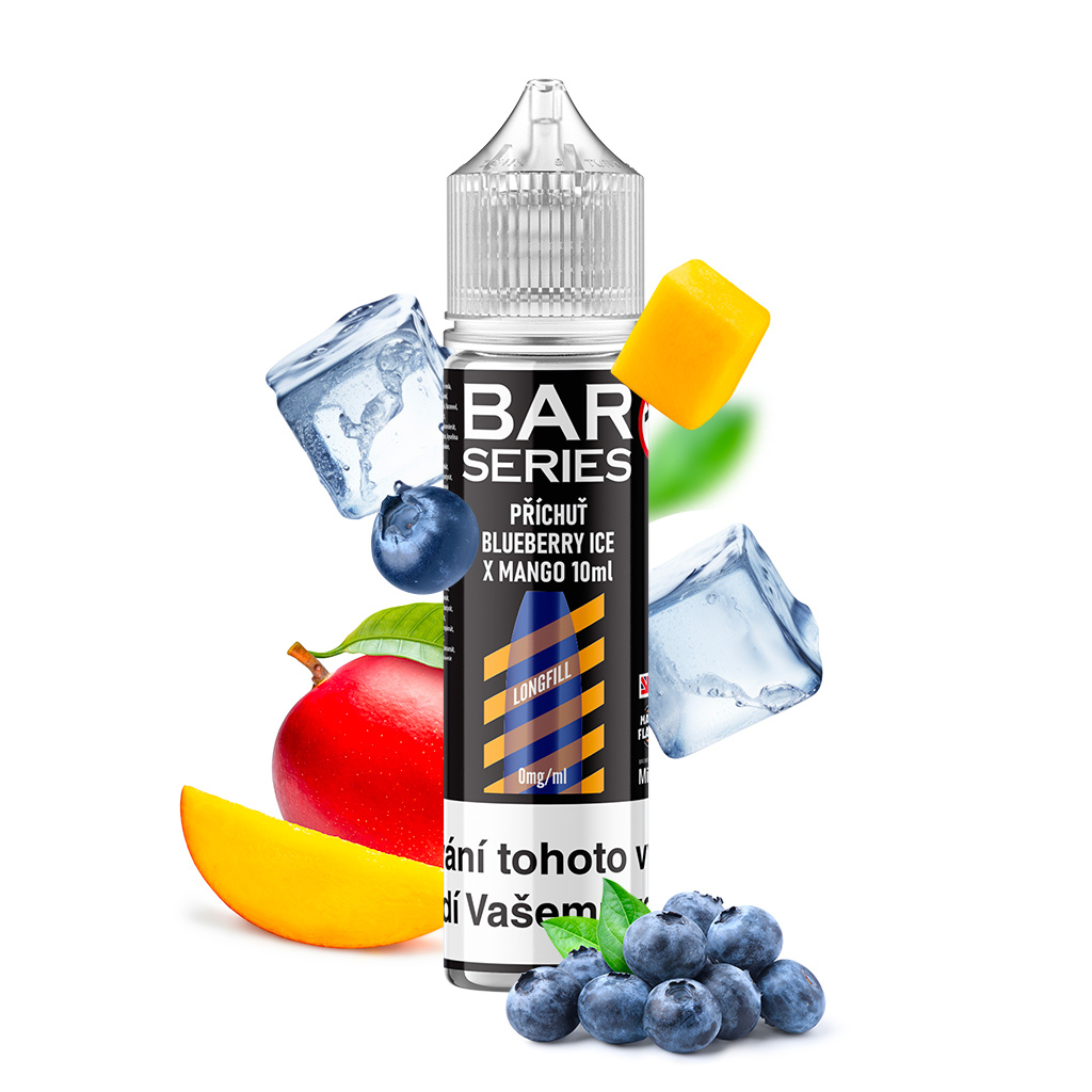 Příchuť Bar Series S&V - Blueberry Ice X Mango 10ML Příchuť Bar Series S&V - Blueberry Ice X Mango 10ML