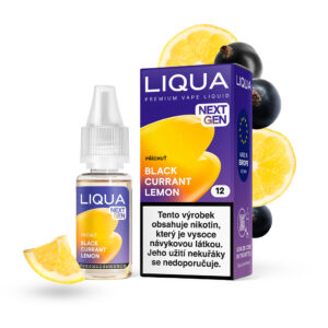 LIQUA - Black Currant Lemon 10ML - 12MG
