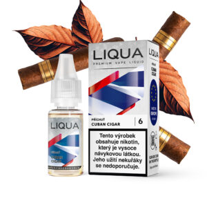 LIQUA - Cuban Cigar 10ML - 3MG