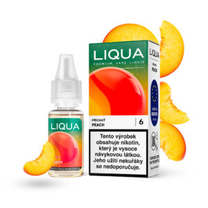 LIQUA - Peach 10ML - 0MG