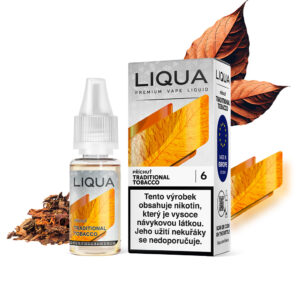 LIQUA - Traditional Tobacco 10ML - 0MG
