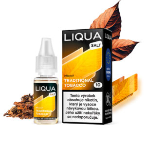 LIQUA Salt - Traditional Tobacco 10ML - 10MG
