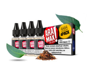 Aramax - Green Tobacco 4X10ML - 12MG