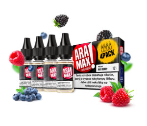 Aramax - Max Berry 4X10ML - 3MG