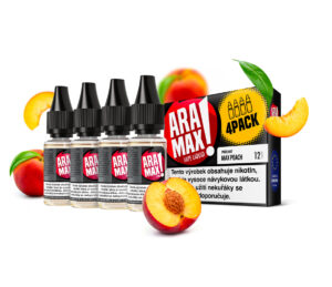 Aramax - Max Peach 4X10ML - 12MG
