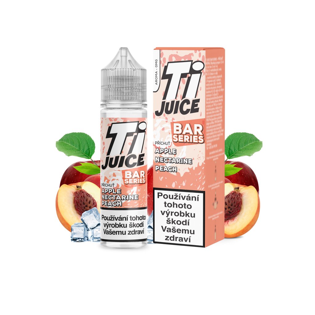 Příchuť TI Juice Bar Series S&V - Apple Nectarine Peach 10ml Příchuť TI Juice Bar Series S&V - Apple Nectarine Peach 10ml