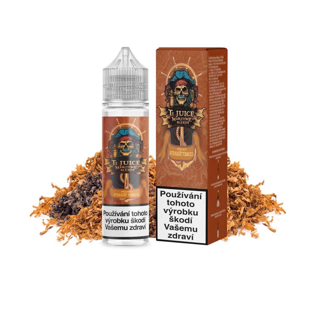 Příchuť Maritime Blends S&V - Straight Tobacco 10ml Příchuť Maritime Blends S&V - Straight Tobacco 10ml