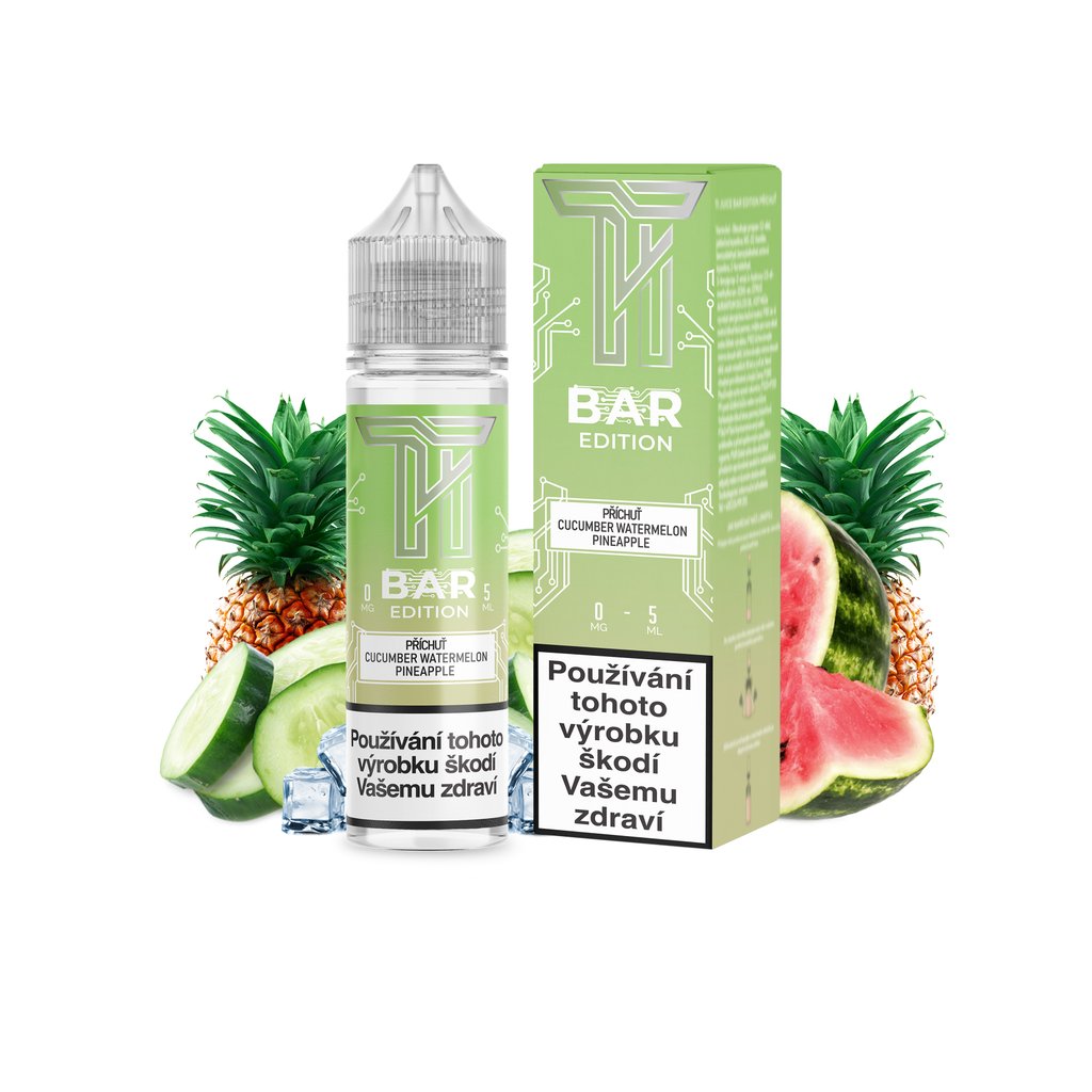 Příchuť TI Bar Edition S&V - Cucumber Watermelon Pineapple 5ml Příchuť TI Bar Edition S&V - Cucumber Watermelon Pineapple 5ml