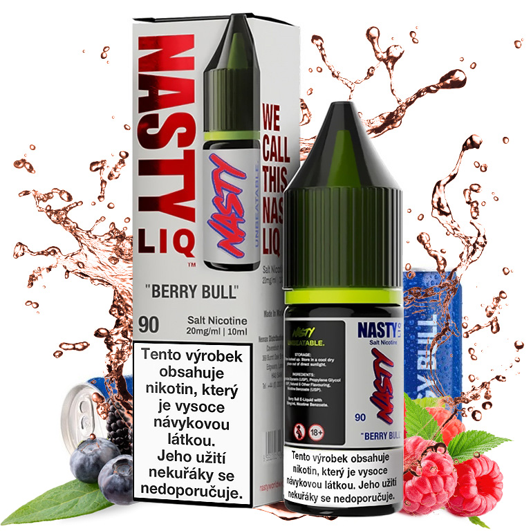 Nasty LIQ Salt - Blueberry Raspberry Blackcurrant 10ML - 20MG Nasty LIQ Salt - Blueberry Raspberry Blackcurrant 10ML - 20MG