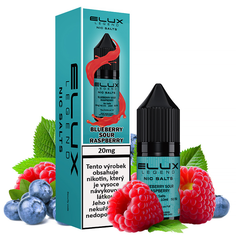 ELUX Legend Salt - Blueberry Sour Raspberry 10ML - 20MG ELUX Legend Salt - Blueberry Sour Raspberry 10ML - 20MG
