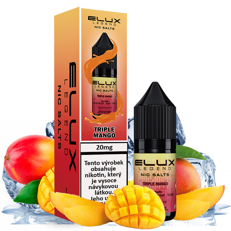 ELUX Legend Salt - Triple Mango 10ML - 20MG ELUX Legend Salt - Triple Mango 10ML - 20MG
