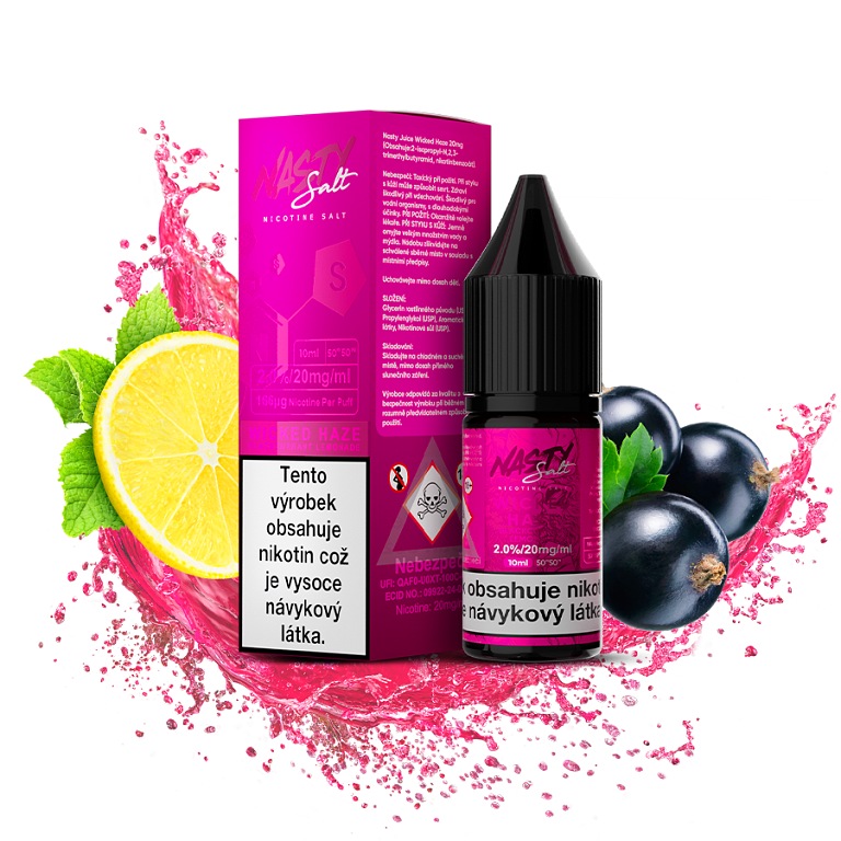 Nasty Salt - Wicked Haze 10ML - 20MG Nasty Salt - Wicked Haze 10ML - 20MG