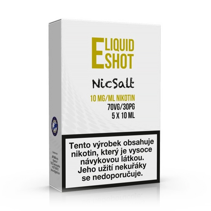 E-Liquid Shot Salt Booster 70VG/30PG 5×10ML - 10MG E-Liquid Shot Salt Booster 70VG/30PG 5×10ML - 10MG
