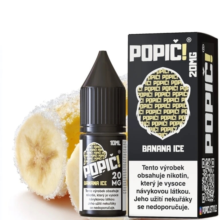 POPIC! Salt - Banana Ice 10ML - 20MG POPIC! Salt - Banana Ice 10ML - 20MG