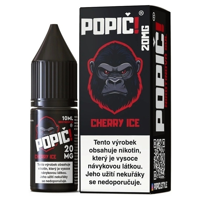 POPIC! Salt - Cherry Ice 10ML - 20MG POPIC! Salt - Cherry Ice 10ML - 20MG