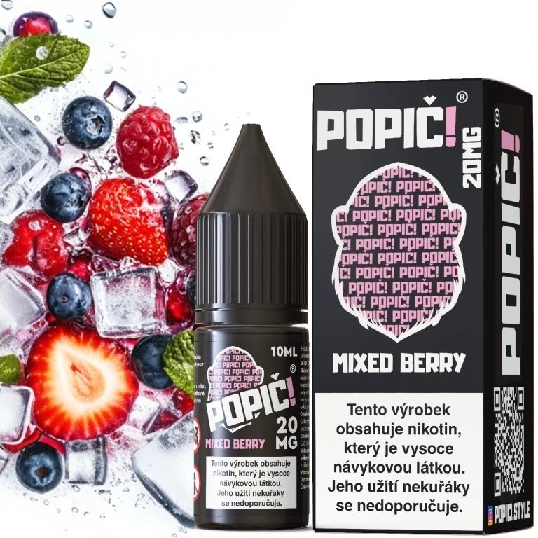 POPIC! Salt - Mixed Berry 10ML - 20MG POPIC! Salt - Mixed Berry 10ML - 20MG