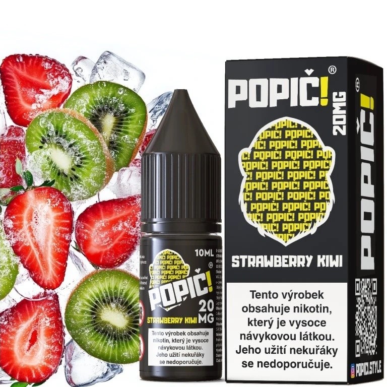 POPIC! Salt - Strawberry Kiwi 10ML - 20MG POPIC! Salt - Strawberry Kiwi 10ML - 20MG