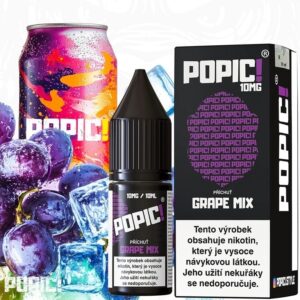 POPIC! Salt - Grape Mix 10ML - 10MG