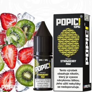 POPIC! Salt - Strawberry Kiwi 10ML - 10MG