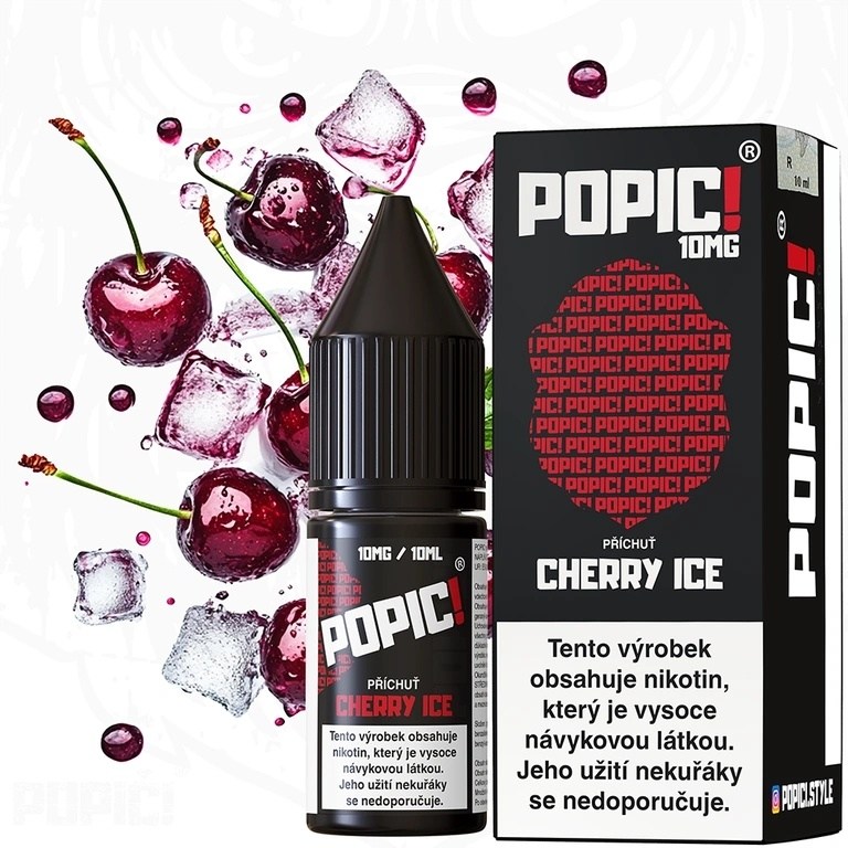POPIC! Salt - Cherry Ice 10ML - 10MG POPIC! Salt - Cherry Ice 10ML - 10MG