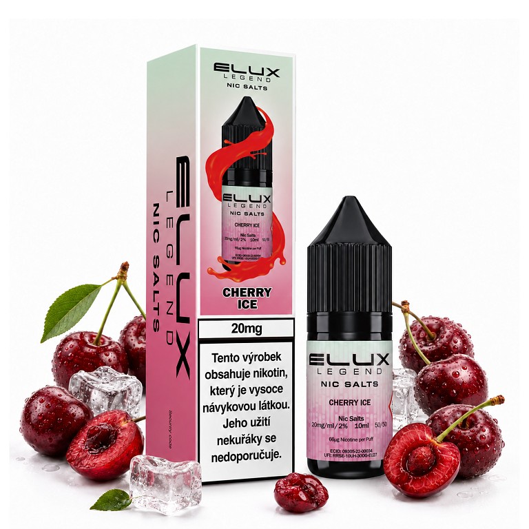 ELUX Legend Salt - Cherry ICE 10ML - 20MG ELUX Legend Salt - Cherry ICE 10ML - 20MG