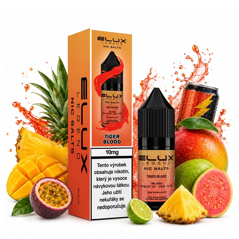 ELUX Legend Salt - Tiger Blood 10ML - 10MG ELUX Legend Salt - Tiger Blood 10ML - 10MG