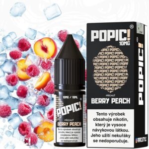 POPIC! Salt - Berry Peach 10ML - 10MG