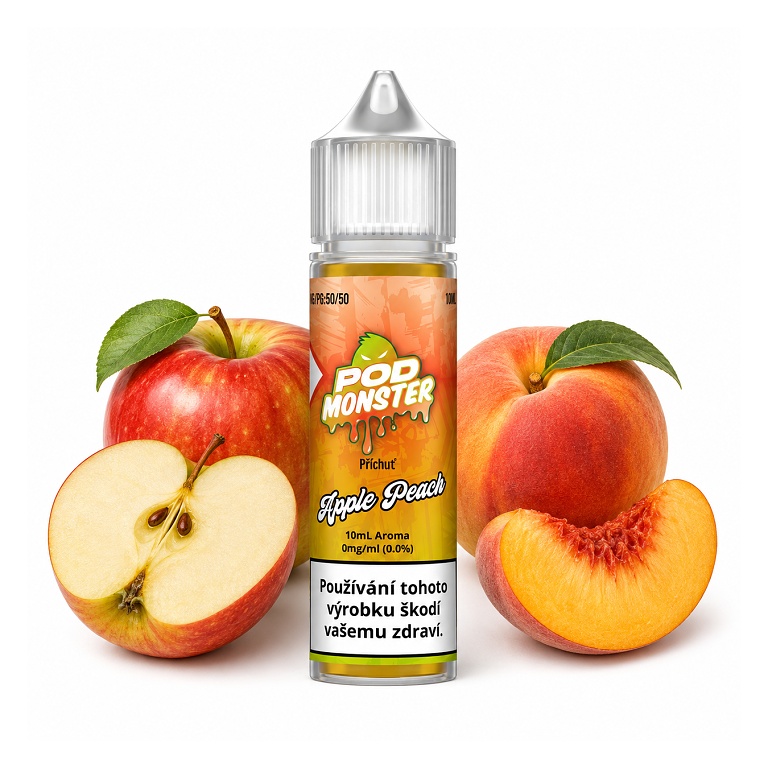 Příchuť POD Monster S&V - Apple Peach 10ML Příchuť POD Monster S&V - Apple Peach 10ML