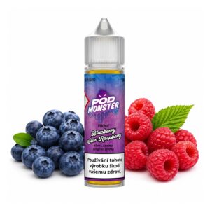 Příchuť POD Monster S&V - Blueberry Sour Raspberry 10ML
