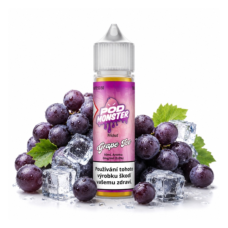 Příchuť POD Monster S&V - Grape ICE 10ML Příchuť POD Monster S&V - Grape ICE 10ML