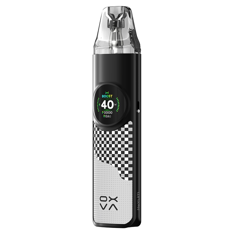 OXVA NeXLIM Pod Kit 2ML - Chequered Gray OXVA NeXLIM Pod Kit 2ML - Chequered Gray