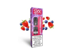 SYX POD předplněné kapsle - Strawberry Grape 2KS - 16,5MG