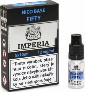 Imperia Fifty Báze 50VG/50PG 5×10ML - 12MG