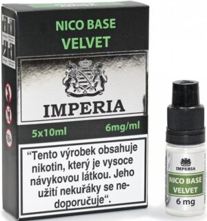 Imperia Velvet Báze 80VG/20PG 5×10ML - 6MG