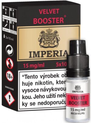 Imperia Velvet Booster 80VG/20PG 5×10ML - 15MG