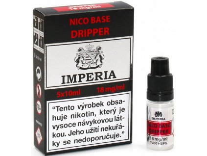 Imperia Dripper Báze 70VG/30PG 5×10ML - 18MG Imperia Dripper Báze 70VG/30PG 5×10ML - 18MG