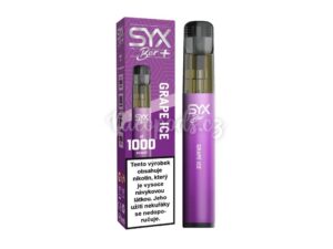 SYX BAR jednorázová e-cigareta - Grape Ice 2ML - 16,5MG