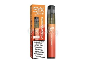 SYX BAR jednorázová e-cigareta - Guava Granadilla 2ML - 16,5MG