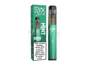 SYX BAR jednorázová e-cigareta - Mint 2ML - 16,5MG