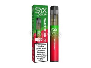 SYX BAR jednorázová e-cigareta - Watermelon Ice 2ML - 16,5MG