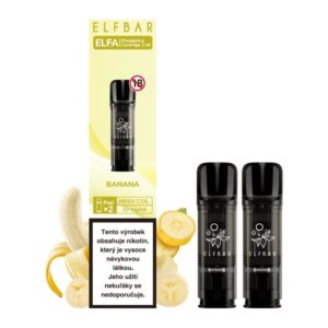 Elf Bar ELFA předplněné kapsle - Banana 2KS - 20MG