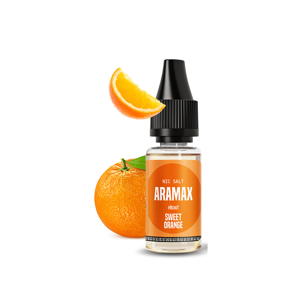 Aramax Salt - Sweet Orange 10ML - 10MG – lahvička Aramax Salt - Sweet Orange 10ML - 10MG