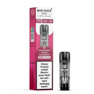 BAR Juice 5000 POD - Strawberry Cherry Raspberry 2KS - 20MG
