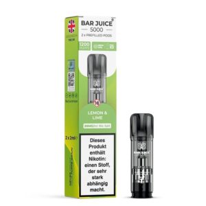 BAR Juice 5000 POD - Lemon and Lime 2KS - 20MG